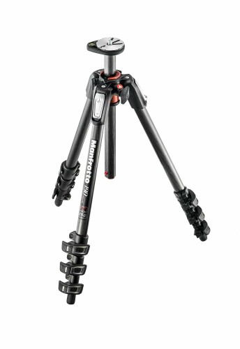 Manfrotto - Manfrotto 190シリーズ プロ三脚 カーボン 4段 MT190CXPRO4 脚径24mm 最大耐荷重7kg 全伸高160cm 最低高8cm 自重1.6kg 軽量 コンパクト格納 高耐久性 プロ写真撮影