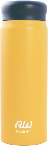 Reach Will 魔法瓶 ステンレス製真空マグボトル マットイエロー 480ml 2000