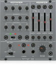 Behringer アナログシンセサイザー モジュラー ユーロラックモジュール ユーロラック対応 アナログEQ/MIXER/OUTPUTモジュール SYSTEM100シリーズ 305 EQ/MIXER/OUTPUT gray 80年代の伝説的な「SYSTEM 100M」回路を本格的に再現したパラメトリックEQ、ミキサー/オシレーター、ヘッドフォンアンプモジュール レベル、帯域幅、周波数制御に加えダイレクトアウトも可能な4チャンネルEQセクションとパンとモノ/ステレオ マスター出力2つを搭載した4入力モノミキサー 発信周波数(200/400/800 Hz)が選択ができレベル調整も可能なチューニングオシレーター レベルコントロール付きヘッドフォン出力を搭載し、イコライジングした音をすばやくチェック可能なバイパススイッチも搭載 ユーロラックの仕様:20HP、120mA +12V、100mA -12V 説明 80年代の伝説的なモジュールを再現したユーロラック用 アナログパラメトリックEQ、ミキサー、出力モジュール 商品コード34043336428商品名Behringer アナログシンセサイザー モジュラー ユーロラックモジュール ユーロラック対応 アナログEQ/MIXER/OUTPUTモジュール SYSTEM100シリーズ 305 EQ/MIXER/OUTPUT gray型番305 EQ/MIXER/OUTPUTカラーGray※他モールでも併売しているため、タイミングによって在庫切れの可能性がございます。その際は、別途ご連絡させていただきます。※他モールでも併売しているため、タイミングによって在庫切れの可能性がございます。その際は、別途ご連絡させていただきます。