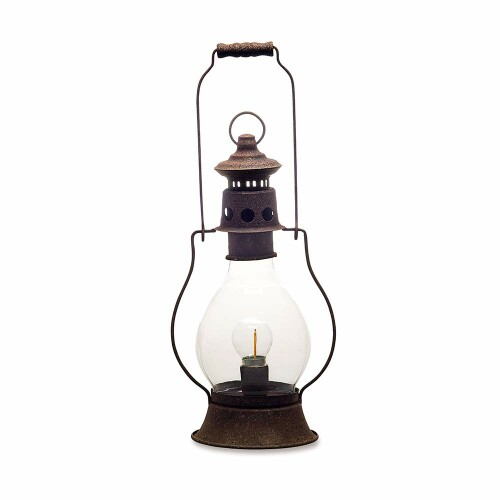 Rakuten - ポッシュリビング LED ランタン 電池式 17.5×14×41cm 22642
