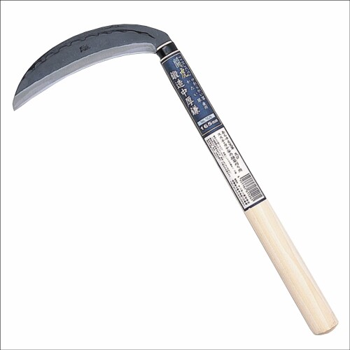 キンボシ(Kinboshi) 金星 ゴールデンスター 闘虎 鍛造中厚鎌 165ミリ 1526 刃物鋼としての最高級の青紙2号を真心こめて仕上げていました 青紙2号を使用しており 最高級の鍛造中厚鎌として評価され 主として農家の皆様や山林等で...