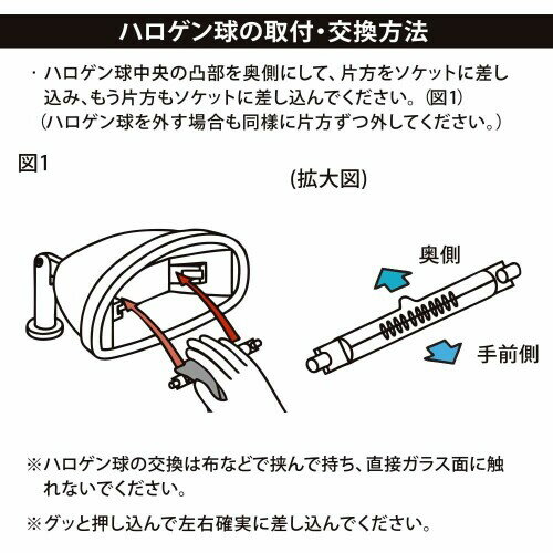 オーム電機 ハロゲン電球 ハロゲン球 100W/110V 1個入 センサーライト用 LS-P-1001...