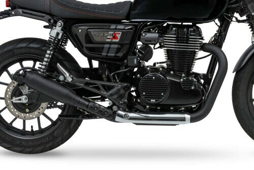 モリワキ(MORIWAKI) スリップオンマフラー MONSTER BLACK GB350/GB350S 23-01810-DG1Y1-00