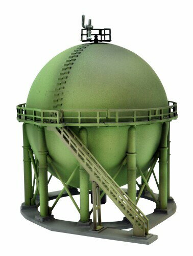 トミーテック(TOMYTEC) 1/144 ジオコレ・コンバットシリーズ DCM08 戦禍のコンビナートA(ガスホルダー) 塗装済みプラモデル 315599