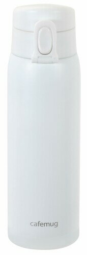 木貝司 - パール金属 カフェマググレース 軽量 ワンタッチマグ 真空断熱 500ml ペールホワイト HC-544