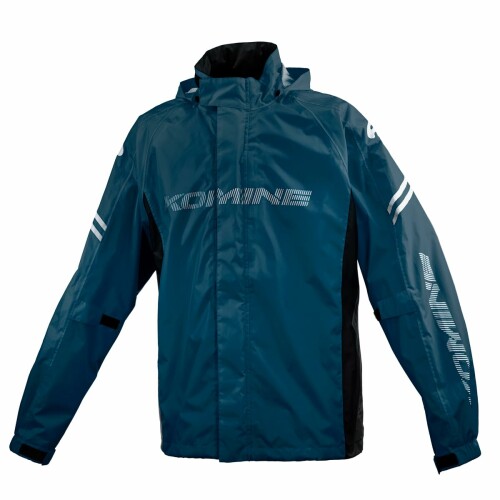 (コミネ) バイク用レインジャケット 03-5393 メンズ Navy XL RK-5393