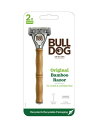 Bulldog(ブルドッグ) ブルドッグ 5枚刃 オリジナル バンブーホルダー 替刃2コ付 髭剃り カミソリ メンズ