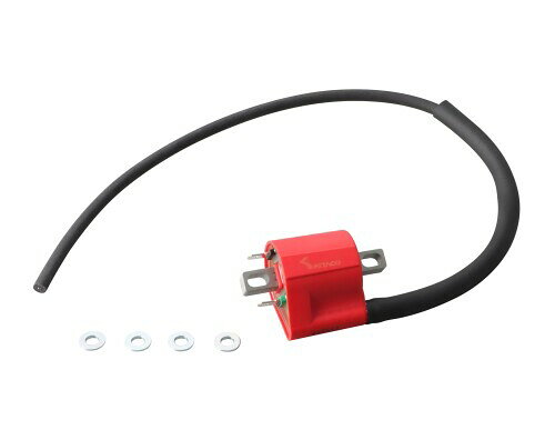 キタコ(KITACO) イグニッションコイル TCI点火車用 (レッド) CT125ハンターカブ(JA55/JA65) モンキー125(JB02/JB03/JB05) ダックス125(JB04/JB06)等 754-9010020