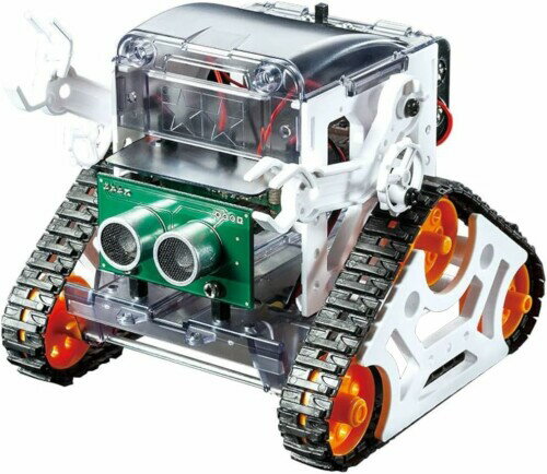タミヤ(TAMIYA) プログラミング工作シリーズ No.01 マイコンロボット工作セット クローラータイプ 71201