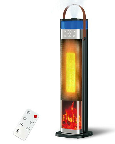 セラミックヒーター 速暖 ヒーター 2秒速暖 加湿器 静音 暖炉調 LCDディスプレイ 左右70°首振り 電気ファンヒーター 3段階切替 リモコン付き 1500W 1~12Hタイマー機能 過熱保護 転倒自動OFF 足元 暖房器具 持ち運び 脱衣所/脱衣場/トイレ/洗面所/風呂/部屋/浴室/リビング 日本語取扱説明書 PSE認証 【2025革新登場 2秒瞬間加熱】高性能セラミック発熱体を採用し、スイッチを入れてわずか2秒で瞬時に温風をお届けします。寒い冬でも待たされることがありません。左右70°の首振り機能で、広範囲に暖風を送ります。8畳から15畳までの広範囲でお使いいただけます。一晩中つけていても安心の低消費電力設計で、家計に優しいエコヒーターです。日本国内電気用品安全法(PSE)認証済です。 【加湿機能&3D暖炉?真火?】暖房時によくある空気の乾燥を解消!本体上部に内蔵された超音波加湿器が、微細なミストと温風を同時に噴射。肌や喉の乾燥を効果的に防ぎ、ムレのない快適で潤いのある暖房体験を提供します。さらに、精巧な3D炎エフェクトが、お部屋にリラックスした温かな雰囲気を演出。まるで本物の暖炉のような幻想的な光と影が、お部屋を温かさと静けさで満たします。 【自動首振り・LCDディスプレイ・操作簡単な暖房器具】70°広角自動首振り機能で、お部屋の隅々まで温風を届けます。足元から全身を包み込み、暖かさと冷たさのムラを軽減します。見やすいLEDディスプレイにはリアルタイムの運転状況が表示され、確認と操作が簡単です。タッチセンサー式ボタンは反応が良く、軽く触れるだけで簡単に調整できます。すべての機能はリモコンで簡単に操作でき、ベッドやソファから離れることなく操作できます。 【徹底した安全設計&12時間オフタイマー】転倒や過熱時には自動的に電源を切るデュアルセンサーを搭載し、事故防止のためヒーターは即座に停止します。1〜12時間のタイマー設定で、設定時間に自動的に電源が切れるため、省エネと安全性を確保します。外装は難燃性素材を使用しているため、優れた耐火性を発揮します。さらに、複数の安全機能により、お子様やペットがいるご家庭でも安心してお使いいただけます。 【3段階切替&超静音設計で多彩なシーンに】新しくアップグレードされたこのセラミックヒーターは、40dB静音設計で、安らかで温かい眠りをお約束します。10W自然風、800W弱熱風、1500W強熱風の3つの風量モードを備え、冬だけでなくオールシーズンお使いいただけます。さらに、室温センサーとエコモードを搭載し、15〜40[度]の無段階温度調節で、最適な温度を保ちながら省エネを実現。このセラミックヒーターにはハンドルが付いているので、リビングルームから寝室、脱衣所、キッチンなど、必要な場所へ簡単に移動できます。 商品コード34081958047商品名セラミックヒーター 速暖 ヒーター 2秒速暖 加湿器 静音 暖炉調 LCDディスプレイ 左右70&deg;首振り 電気ファンヒーター 3段階切替 リモコン付き 1500W 1~12Hタイマー機能 過熱保護 転倒自動OFF 足元 暖房器具 持ち運び 脱衣所/脱衣場/トイレ/洗面所/風呂/部屋/浴室/リビング 日本語取扱説明書 PSE認証型番HQN218-28QDカラーブラック※他モールでも併売しているため、タイミングによって在庫切れの可能性がございます。その際は、別途ご連絡させていただきます。※他モールでも併売しているため、タイミングによって在庫切れの可能性がございます。その際は、別途ご連絡させていただきます。