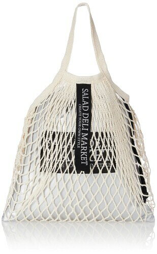 正和(Showa) ランチバッグ SALAD DELI MARKET ナチュラル 編み保冷バッグ 26×29cm