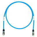 パンドウイット シールド LANケーブル Cat6A プロ仕様 25m 青 STP6X25MBU
