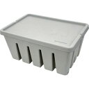 TRUSCO(トラスコ) パルプ製ツールボックスM グレー 工具箱 PTBM-GY