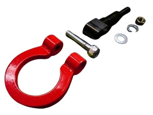 Beatrush(ビートラッシュ) フロントけん引フック （レッド）スイング式 ローバーミニ (XN12)