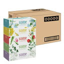 スコッティ フラワーボックス 長持ちティシュー 500枚(250組) 5箱 ×4入り(3)
