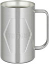 サーモス 真空断熱ジョッキ 600ml ステンレス2 食洗機対応 魔法びん構造 保温保冷 ビールジョッキ JDK-601 S2
