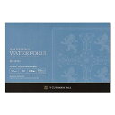 ホルベイン ウォーターフォード水彩紙 EHBH-SM ホワイト 細目 300g SMサイズ ブロックタイプ 12枚綴じ 270961
