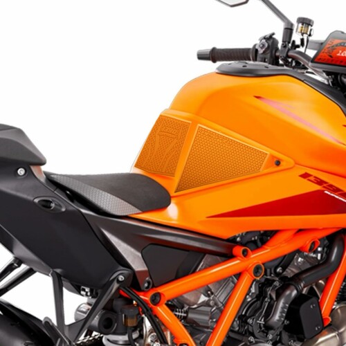 KTM 1390 スーパーデューク R EVO タンクパッド, オートバイ保護パッド, 2024-2025年モデル対応 (オレンジ)