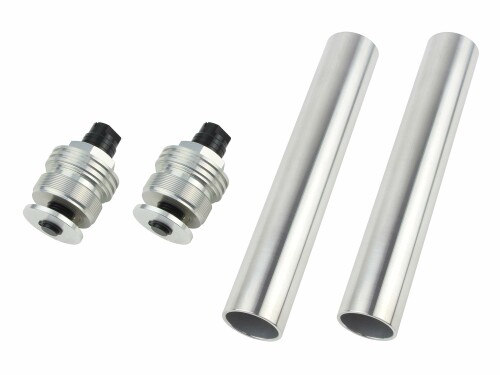 ポッシュフェイス(POSH FAITH) バイク用品 イニシャルアジャスター タイプ2 ブラック ZRX400 070066-06