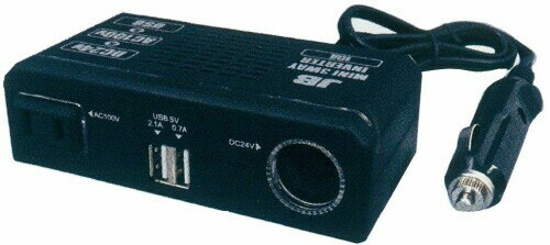 日本ボデーパーツ トラック用品 ミニ3WAY電源 インバーター 24VJB012