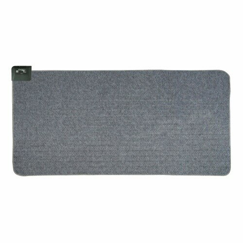 広電(KODEN) 電気カーペット ホットカーペット 本体 176×88cm 1畳 長方形 グレイ 小さく畳める 省エネ スライド温度調節 ダニクリーン VWU101H-A