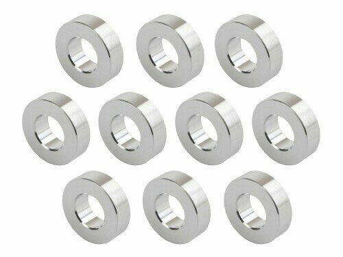 ポッシュフェイス(POSH FAITH) バイク用品 アルミユニバーサルカラーセット 内径8mm外径16.5mm厚さt=5mm 10個入り 300508