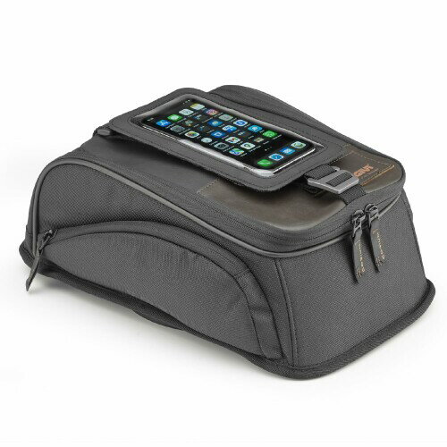 GIVI(ジビ) バイク タンクバッグ 8L 脱着式スマホホルダー付き タンクロック CRM108 48856