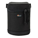 ロープロ(Lowepro) レンズケース 8x12cm 軽量 保護性能 LP37315-PKK ブラック(2)