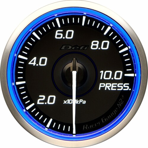 デフィ(Defi) 日本精機 Racer GaugeN2+ 60 PRESS BLUE DF19601