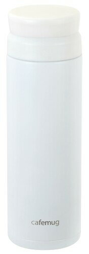 パール金属 水筒 500ml マグボトル アイスストッパー付 ペールホワイト カフェマググレースHC-746