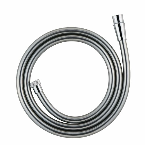 SANEI(サンエイ) シャワーホース ねじれない くるくる回る 1.8m アダプター付 メタリック G1/2 ぐるピタ PS30-867TXB-CM6-1.8