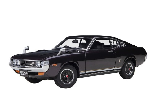 オートアート(AUTOart) 1/18 トヨタ セリカ リフトバック 2000GT (RA25) 1973 ダークパープル・メタリック 完成品