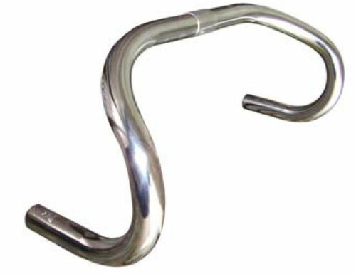 NITTO(日東) ドロップハンドル スチール B125 B125-40 [ファイ]25.4 400 シルバー