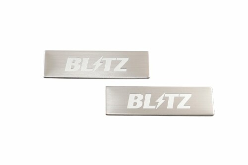 BLITZ(ブリッツ) BLITZ STAINLESS MINI LOGO PLATE(2枚?) 18925