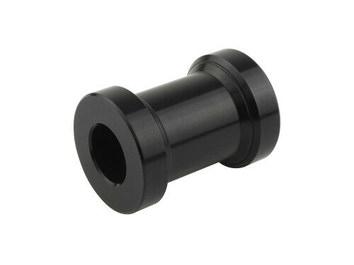 Rakuten - ポッシュフェイス(POSH FAITH) ポッシュ(POSH) アルミカラースプールタイプ 内径M10 厚さT=30mm (1個入り) ユニバーサル ブラック 143010-06