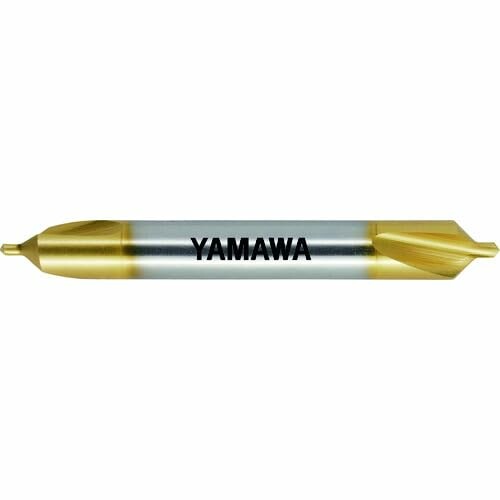 ヤマワ コーティング弱ねじれ溝A形90° センタ穴ドリル CD-Q V 5X90°X11 CD-Q-V-5X90X11
