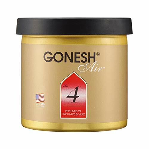GONESH(ガーネッシュ) 置き型芳香剤 ゲルエアフレシュナー No.4(甘くフルーティな香り) 78g