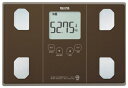 タニタ 体重計 体組成計 50g ブラウン BC-314 BR 自動認識機能付き/立掛け収納OK