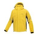 (KOMINE) バイク用 レインウエア RK-549 ブレスター3レイヤーレインジャケット 03-549 メンズ Yellow 4XL