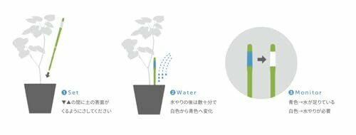 SUStee 水やりチェッカーMサイズブラック