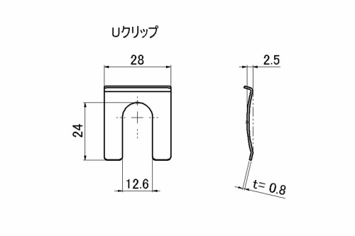 SWAGE LINE(�������å��饤��) U����å� ������å��ž夲 2�ĥ��å� SW-N-2