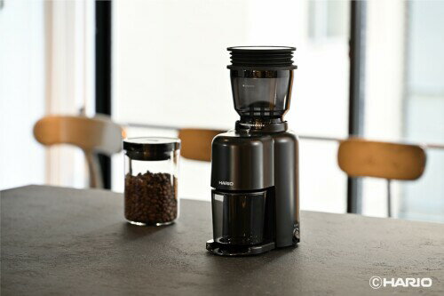 HARIO(ハリオ) V60 電動 コーヒーグラインダーコンパクトN コーヒーミル 39段階調...
