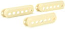 Fender パーツ Road Worn(R) Stratocaster(R) Pickup Covers, Aged White (3)