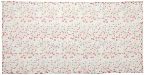 白雪ふきん 白雪友禅湯上りたおる (さくらんぼ／あか)