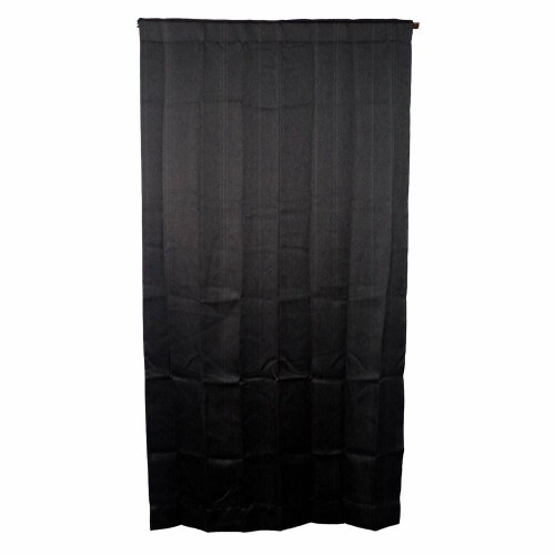 Arie(アーリエ) マルチカーテン ブラック 幅95×丈178cm 目隠しや間仕切りに最適 マルチミュール