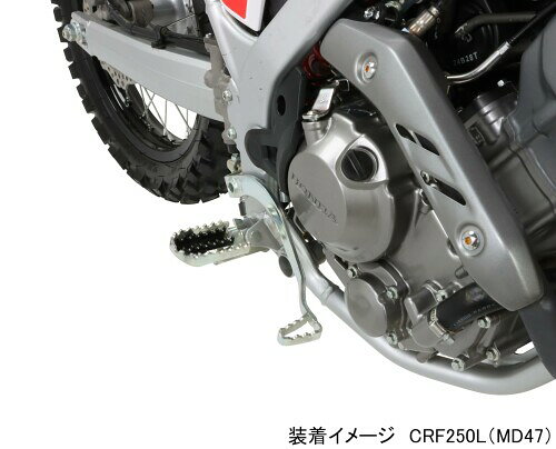 キタコ (KITACO) インナーエッジペグ (ブラック) CRF250L/CRF250ラリー(MD47-1000001〜) ノーマルステップ用 左右1セット 516-1827700