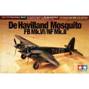 タミヤ(TAMIYA) 1/72 ウォーバードコレクション No.47 イギリス空軍 デ・ハビランド モスキート FB Mk.VI/NF Mk.II プラモデル...