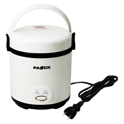 パオック(PAOCK) ミニ炊飯器 0.5～1.5合炊き コンパクト 小型 一人暮らし 簡単操作 ライスクッカー MRC-15