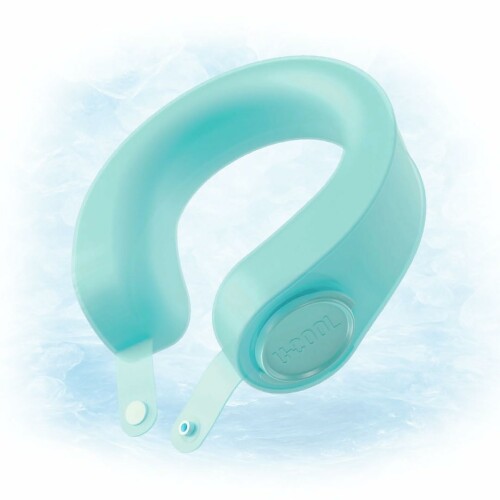 U-COOL 2025新型 ユークール ミント アイスパック U型 アイシング 首 首元 クールネック ネッククール 首掛け 氷嚢 氷のう ひんやり 冷感 冷たい 爽快感 熱中症対策 保冷剤 ホック付き 熱中