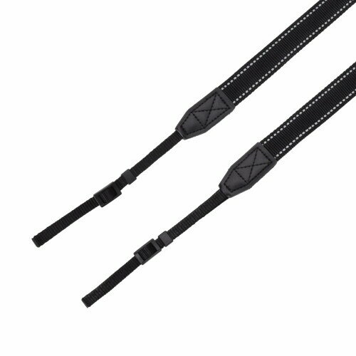 (エツミ) カメラストラップ ミラーレス/一眼レフ用 ストラップ アレグロ 2 ベーシック 首掛け ななめ掛け 長さ調節可能 ブラック VE-2433